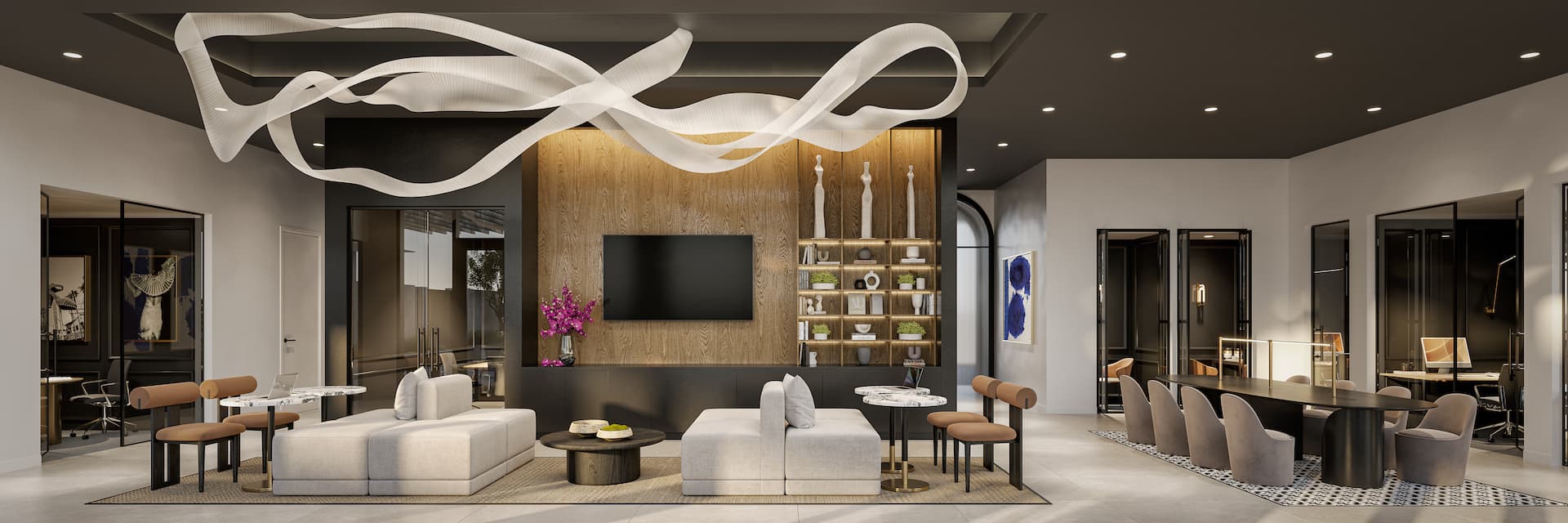 Amenities - Luxury Residences in Las Vegas - Cello Tower - High-Rise Luxury Apartment Residents Club Private Amenities